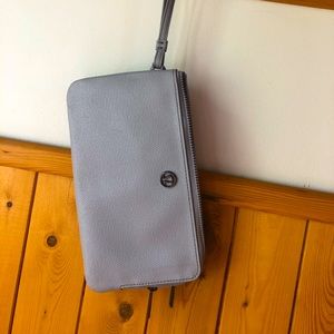 Lululemon Grey Mauve Wristlet